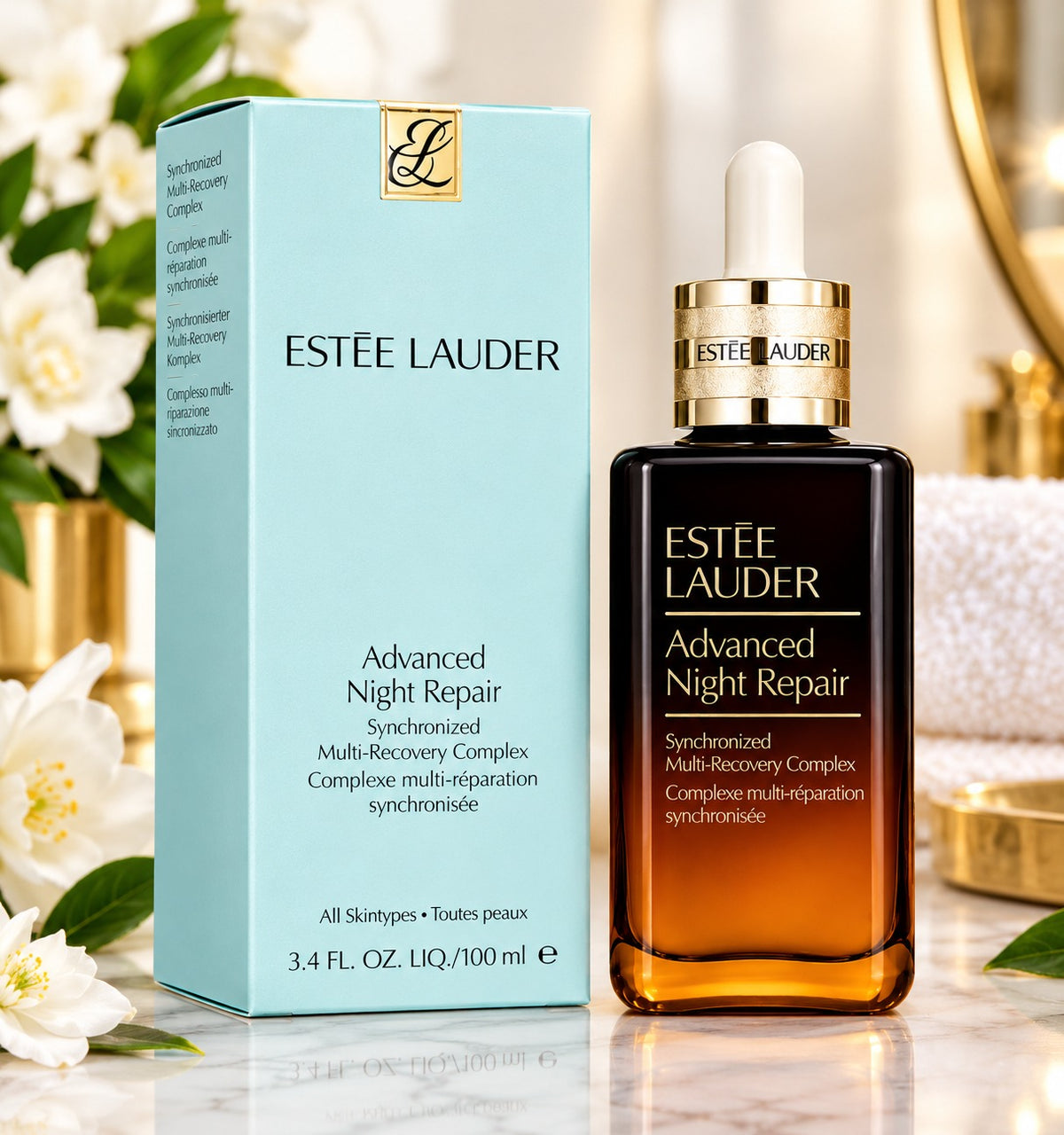Estée Lauder Advanced Night Repair Serum 3.4 oz / 100 mL – Full-Size Hydrating & Radiance Serum